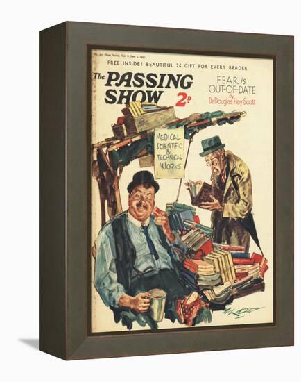 1930s UK The Passing Show Magazine Advertisement-null-Framed Premier Image Canvas