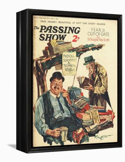 1930s UK The Passing Show Magazine Advertisement-null-Framed Premier Image Canvas