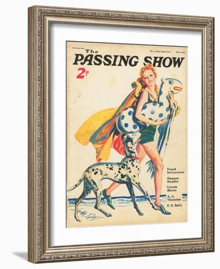 1930s UK The Passing Show Magazine Cover-null-Framed Giclee Print