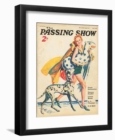 1930s UK The Passing Show Magazine Cover-null-Framed Giclee Print