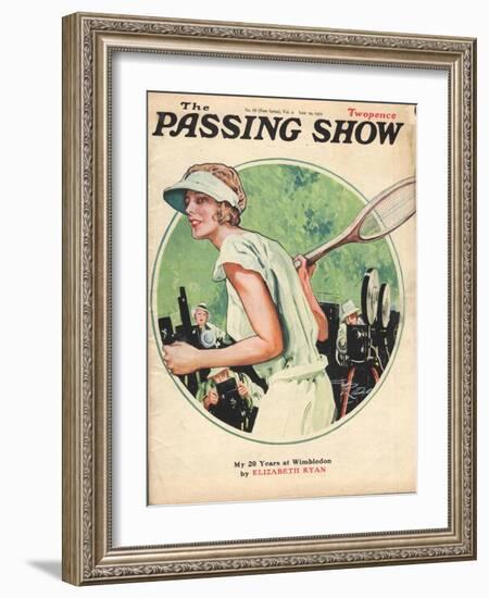 1930s UK The Passing Show Magazine Cover-null-Framed Giclee Print