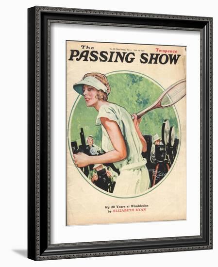 1930s UK The Passing Show Magazine Cover-null-Framed Giclee Print