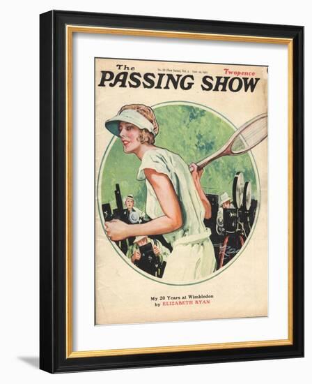 1930s UK The Passing Show Magazine Cover-null-Framed Giclee Print