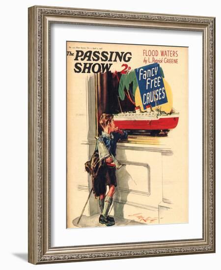 1930s UK The Passing Show Magazine Cover-null-Framed Giclee Print