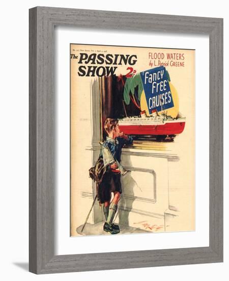 1930s UK The Passing Show Magazine Cover-null-Framed Giclee Print