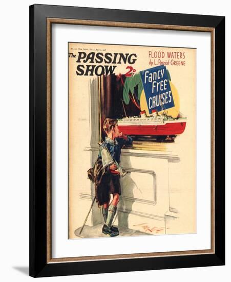 1930s UK The Passing Show Magazine Cover-null-Framed Giclee Print