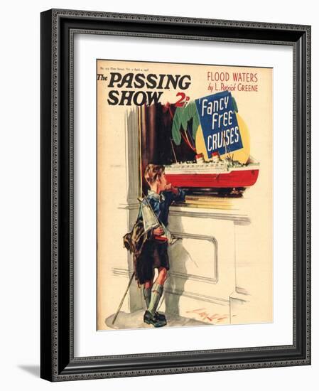 1930s UK The Passing Show Magazine Cover-null-Framed Giclee Print