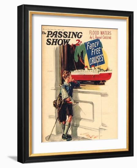 1930s UK The Passing Show Magazine Cover-null-Framed Giclee Print