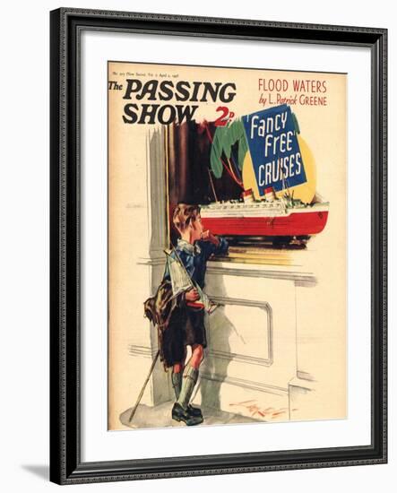 1930s UK The Passing Show Magazine Cover-null-Framed Giclee Print