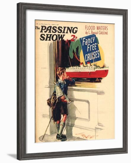 1930s UK The Passing Show Magazine Cover-null-Framed Giclee Print