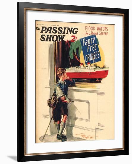 1930s UK The Passing Show Magazine Cover-null-Framed Giclee Print