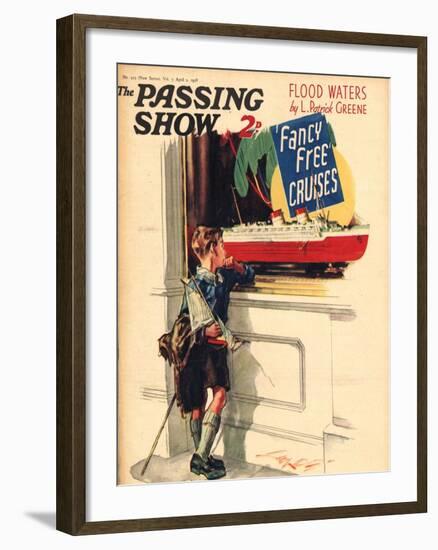 1930s UK The Passing Show Magazine Cover-null-Framed Giclee Print