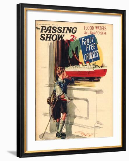 1930s UK The Passing Show Magazine Cover-null-Framed Giclee Print