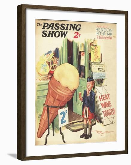 1930s UK The Passing Show Magazine Cover-null-Framed Giclee Print