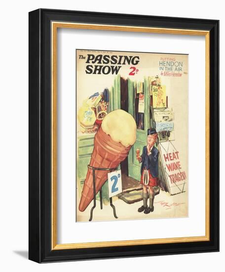 1930s UK The Passing Show Magazine Cover-null-Framed Giclee Print