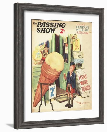 1930s UK The Passing Show Magazine Cover-null-Framed Giclee Print