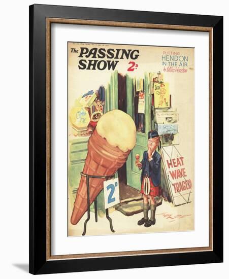 1930s UK The Passing Show Magazine Cover-null-Framed Giclee Print