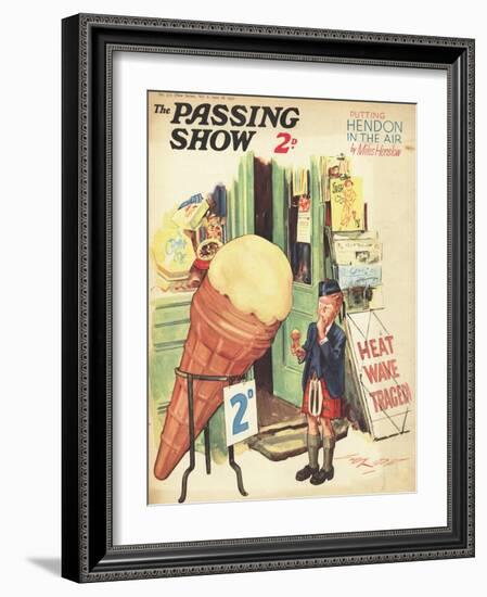 1930s UK The Passing Show Magazine Cover-null-Framed Giclee Print