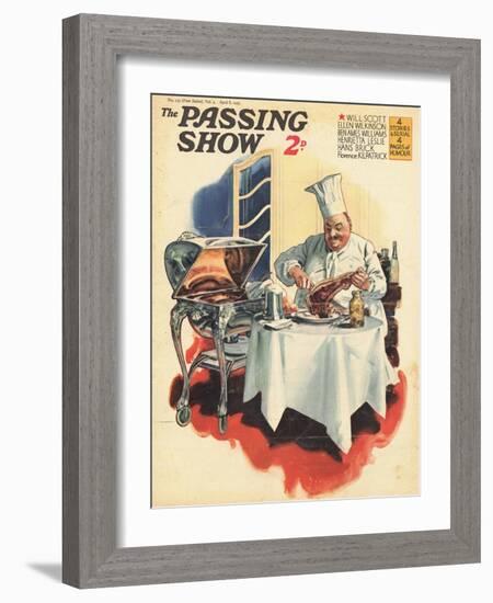 1930s UK The Passing Show Magazine Cover-null-Framed Giclee Print