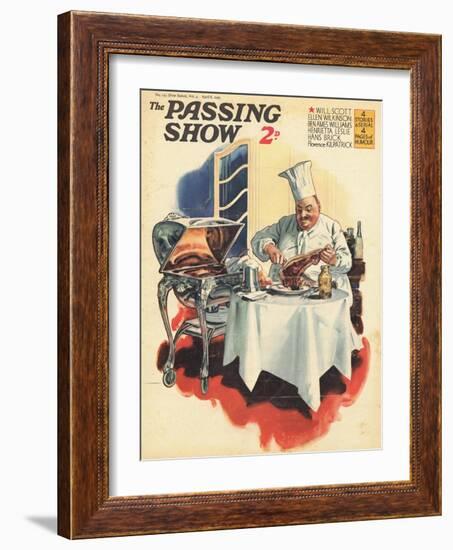 1930s UK The Passing Show Magazine Cover-null-Framed Giclee Print