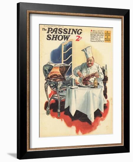 1930s UK The Passing Show Magazine Cover-null-Framed Giclee Print