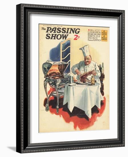 1930s UK The Passing Show Magazine Cover-null-Framed Giclee Print