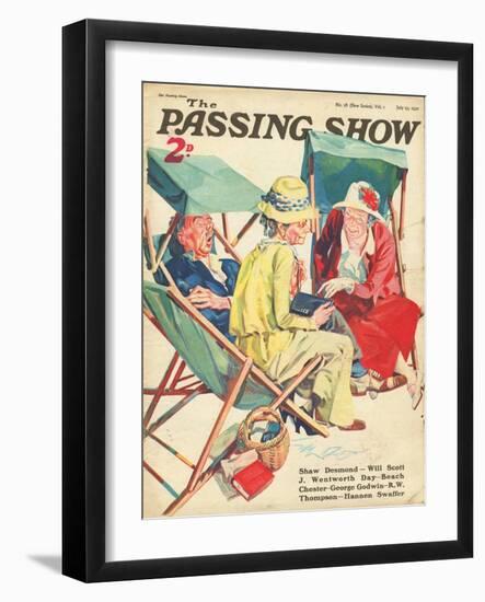 1930s UK The Passing Show Magazine Cover-null-Framed Giclee Print