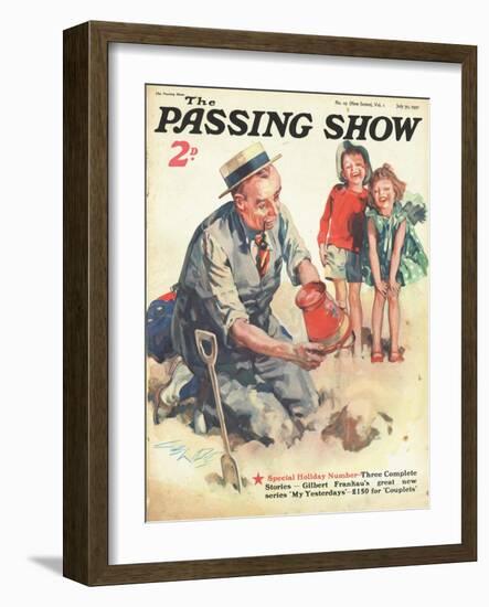 1930s UK The Passing Show Magazine Cover-null-Framed Giclee Print