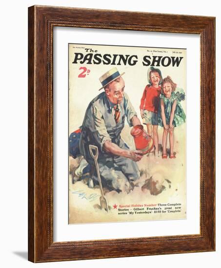 1930s UK The Passing Show Magazine Cover-null-Framed Giclee Print