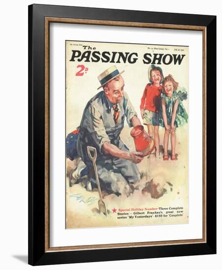 1930s UK The Passing Show Magazine Cover-null-Framed Giclee Print