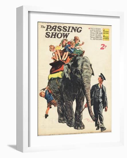 1930s UK The Passing Show Magazine Cover-null-Framed Giclee Print