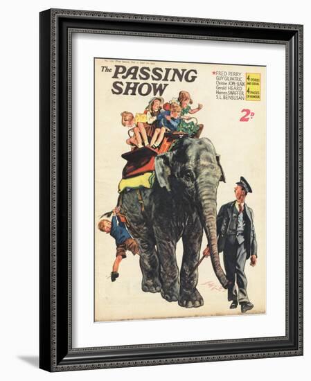 1930s UK The Passing Show Magazine Cover-null-Framed Giclee Print