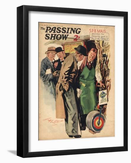 1930s UK The Passing Show Magazine Cover-null-Framed Giclee Print