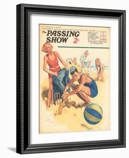 1930s UK The Passing Show Magazine Cover-null-Framed Giclee Print