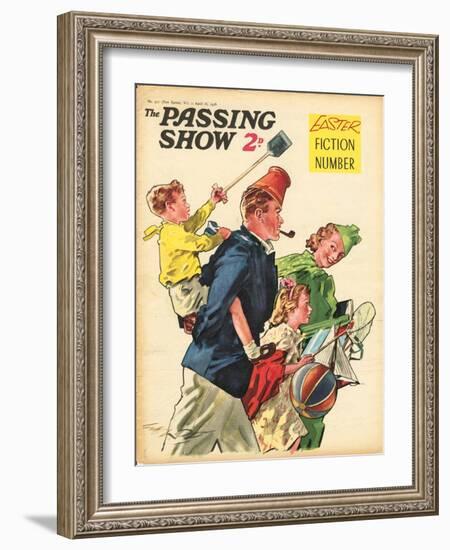 1930s UK The Passing Show Magazine Cover-null-Framed Giclee Print