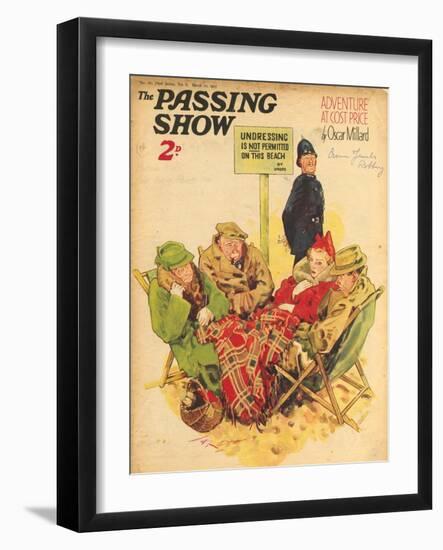 1930s UK The Passing Show Magazine Cover-null-Framed Giclee Print