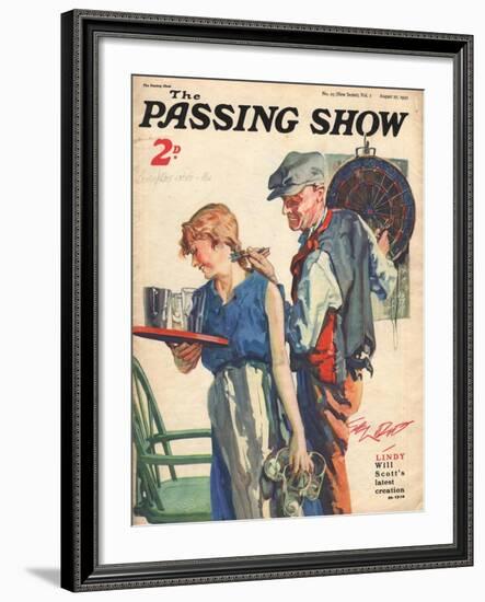 1930s UK The Passing Show Magazine Cover-null-Framed Giclee Print