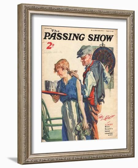 1930s UK The Passing Show Magazine Cover-null-Framed Giclee Print