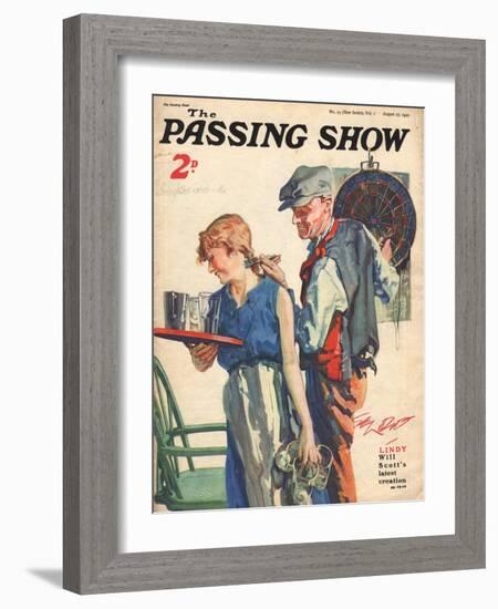 1930s UK The Passing Show Magazine Cover-null-Framed Giclee Print