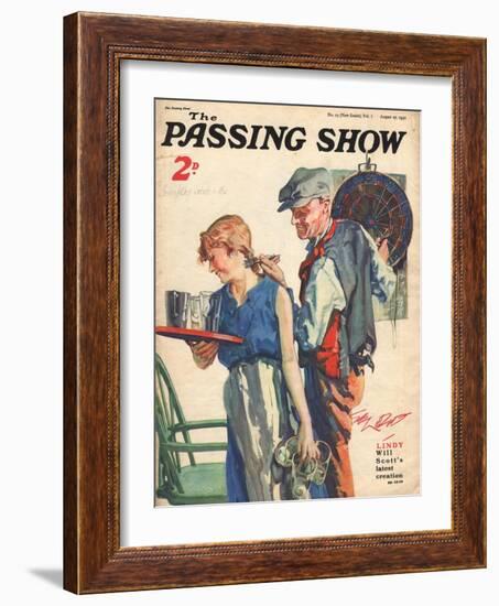 1930s UK The Passing Show Magazine Cover-null-Framed Giclee Print