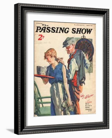 1930s UK The Passing Show Magazine Cover-null-Framed Giclee Print