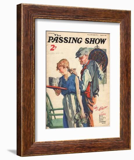 1930s UK The Passing Show Magazine Cover-null-Framed Giclee Print