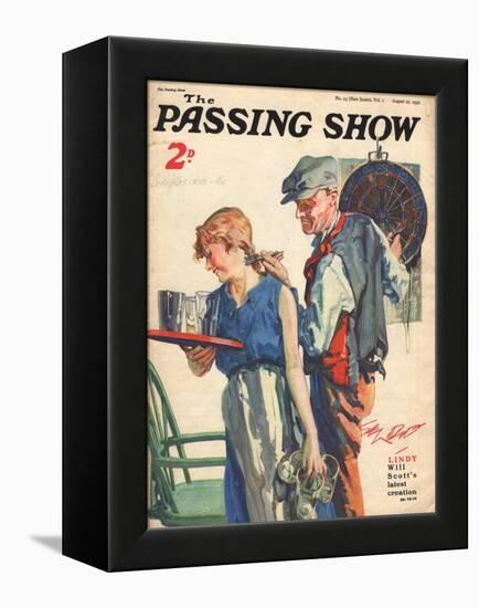 1930s UK The Passing Show Magazine Cover-null-Framed Premier Image Canvas