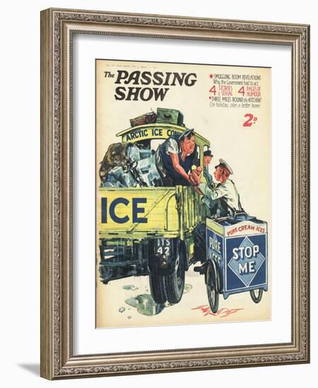 1930s UK The Passing Show Magazine Cover-null-Framed Giclee Print