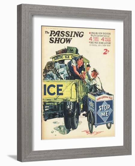 1930s UK The Passing Show Magazine Cover-null-Framed Giclee Print