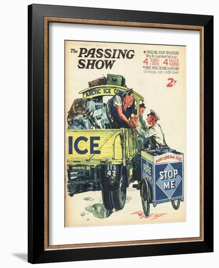 1930s UK The Passing Show Magazine Cover-null-Framed Giclee Print