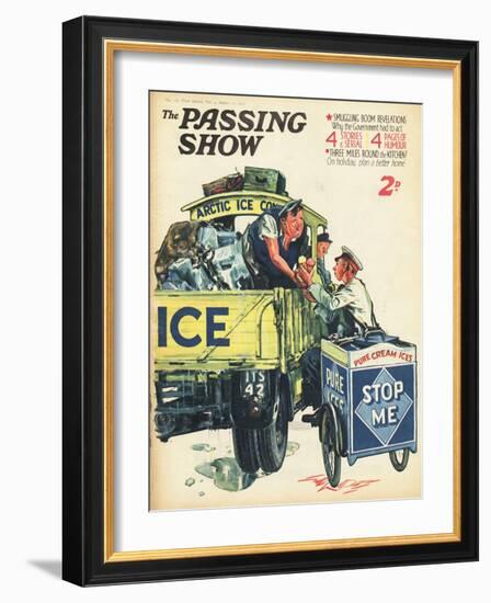 1930s UK The Passing Show Magazine Cover-null-Framed Giclee Print