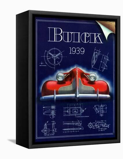 1930s USA Buick Magazine Advertisement-null-Framed Premier Image Canvas