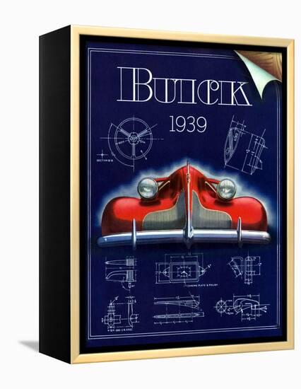 1930s USA Buick Magazine Advertisement-null-Framed Premier Image Canvas
