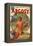 1930s USA Tarzan Argosy Magazine Cover-null-Framed Premier Image Canvas